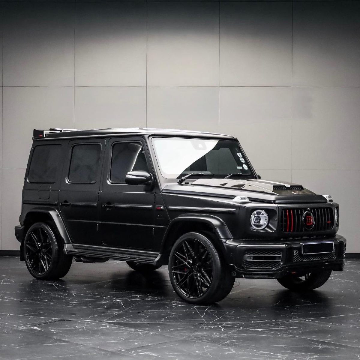 Black Mercedes-Benz G 63 rental vehicle